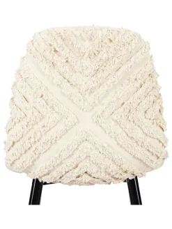 Ethnical Life Sitzmöbel<Esszimmerstuhl "Mora" in Creme - (B)44 x (H)86 x (T)50 cm