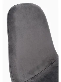 Bizzotto Sitzmöbel<Esszimmerstuhl ''New Irelia'' in Grau - (B)44 x (H)84 x (T)53 cm