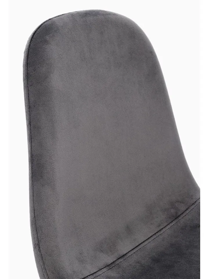 Bizzotto Sitzmöbel<Esszimmerstuhl ''New Irelia'' in Grau - (B)44 x (H)84 x (T)53 cm