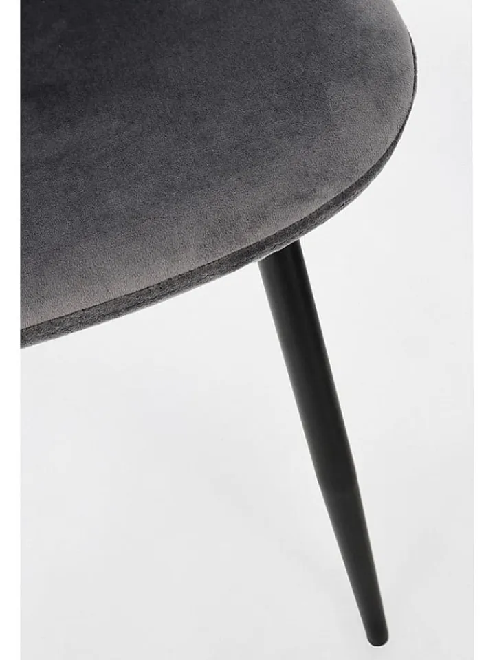 Bizzotto Sitzmöbel<Esszimmerstuhl ''New Irelia'' in Grau - (B)44 x (H)84 x (T)53 cm