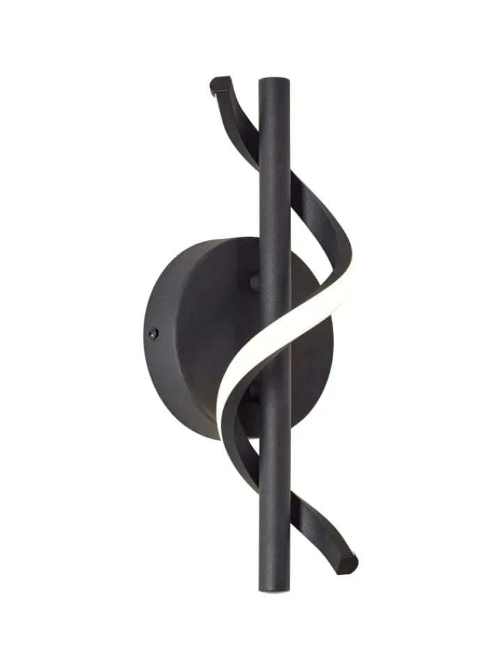 Brilliant Wandleuchten<Eunice LED Wandleuchte schwarz matt schwarz 7,5 W LED integriert