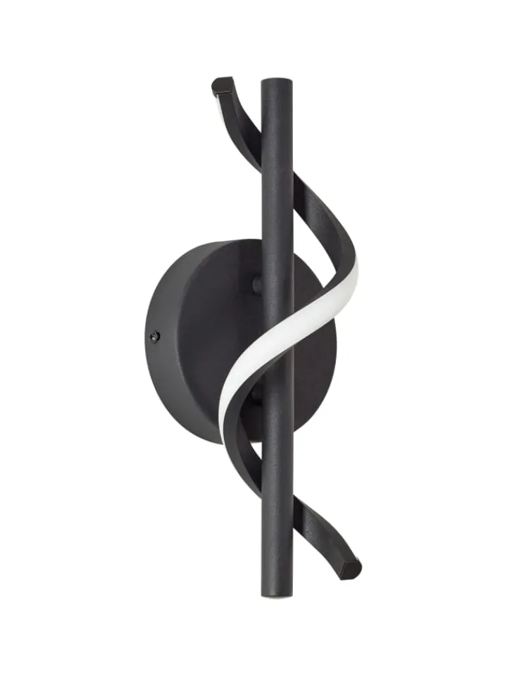 Brilliant Wandleuchten<Eunice LED Wandleuchte schwarz matt schwarz 7,5 W LED integriert