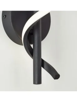 Brilliant Wandleuchten<Eunice LED Wandleuchte schwarz matt schwarz 7,5 W LED integriert