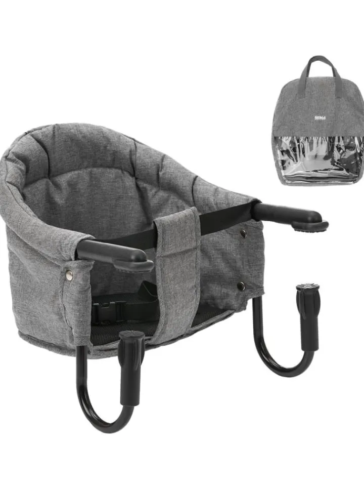 fillikid Babymöbel<Faltbarer Tischsitz inkl. Tasche - Melange in grau
