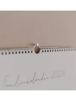 Eulenschnitt Büro- & Schulbedarf<Familienkalender "2026" in Weiß - DIN A3