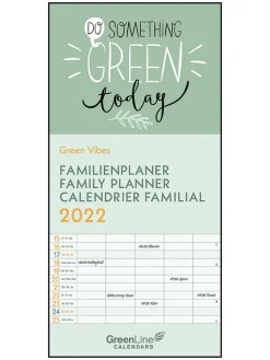 NEUMANNVERLAGE Büro- & Schulbedarf<Familienplaner "Green Vibes 2022"