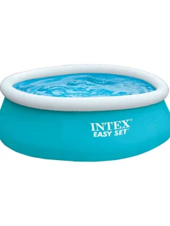 Intex Gartenspielzeug<Familien-Pool "EasySet" in Türkis - ab 5 Jahren - (H)51 x Ø 183 cm