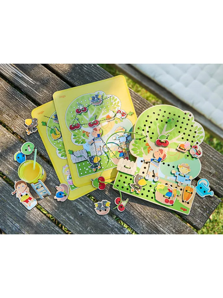 Haba Kreativbedarf & Do-It-Yourself<Fädelspielzeug "Obstgarten" - ab 3 Jahren
