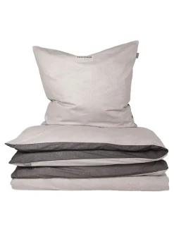 Schiesser Bettwäsche & Bettwaren<Feinbiber-Bettwäsche-Set in Anthrazit/ Beige