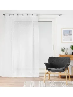 Douceur d’Intérieur Gardinen, Jalousien & Rollos<Fenstergardine in weiß