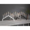 STAR Trading Lichterketten & Deko-Leuchten<Fensterleuchter "House" in Beige - (B)48 x (H)37 cm