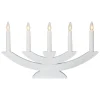 STAR Trading Lichterketten & Deko-Leuchten<Fensterleuchter "Navida" in Weiß - (B)42 x (H)24 cm