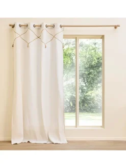 Douceur d’Intérieur Gardinen, Jalousien & Rollos<Fenstervorhang in beige