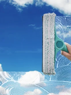 Leifheit Putz- & Waschutensilien<Fensterwischer "W&F Cleaner L" in Türkis