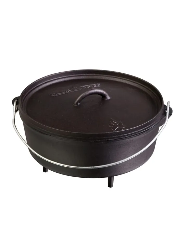 Camp Chef Grillen<Feuertopf Gusseisen 10" in schwarz - 25cm