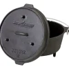 Camp Chef Grillen<Feuertopf Gusseisen DELUXE 12" in schwarz