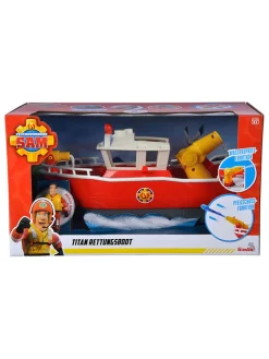 Feuerwehrmann Sam Gartenspielzeug<Feuerwehrboot "Titan" - ab 3 Jahren