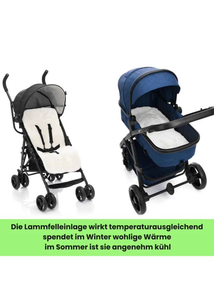 Kinderhaus Blaubär Lammfelle & Co<Fillikid Lammfelleinlage 73x33 TOP in Weiß
