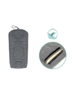 Kinderhaus Blaubär Lammfelle & Co<Fillikid Winterfußsack Pamir TOP in Hellgrau Melange