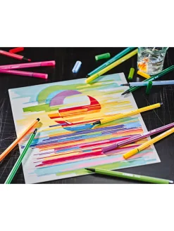 STABILO Büro- & Schulbedarf<Filzschreiber "Pen 68 Arty" - 24 Stück