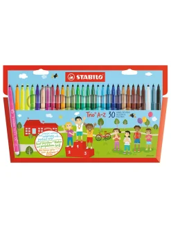 STABILO Büro- & Schulbedarf<Filzstifte " Trio A-Z" - 30 Stück