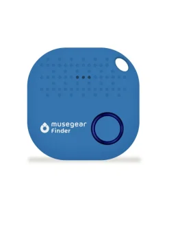 musegear Smarthome & Wetterstationen<Finder Mini dunkelblau, Finder 2 hellblau, Finder 2 in Ledertasche Navy Blue