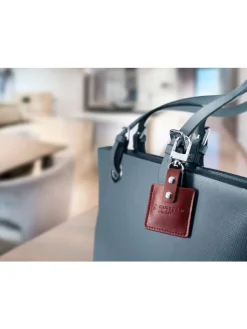 musegear Smarthome & Wetterstationen<Finder Mini weiß, Finder 2 hellblau, Finder 2 in Ledertasche Bordeaux