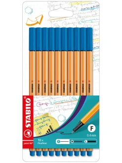 STABILO Büro- & Schulbedarf<Fineliner '' point 88'' in Blau - 10 Stück