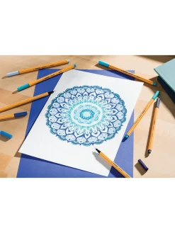 STABILO Büro- & Schulbedarf<Fineliner '' point 88'' in Blau - 10 Stück