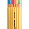 STABILO Büro- & Schulbedarf<Fineliner " point 88 Zebrui - 20 Stück