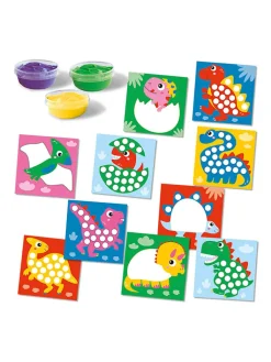 SES Kreativbedarf & Do-It-Yourself<Fingerfarben "My first - Fingerabdruck Dinos" - ab 12 Monaten