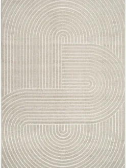 the carpet Outdoorteppiche<Flachgewebe Outdoor Teppich Santo Plus in Beige