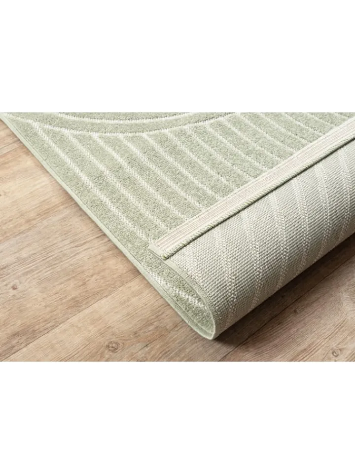 the carpet Outdoorteppiche<Flachgewebe Outdoor Teppich Santo Plus in Grün