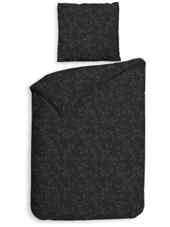 HNL Bettwäsche & Bettwaren<Flanell-Bettwäsche-Set "Alloro" in Anthrazit