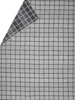 David Fussenegger Wohndecken & Plaids<Flanelldecke "Silvretta - Karo" in Grau