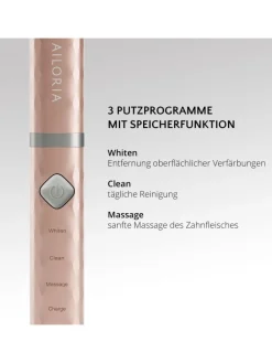 Ailoria Zahn & Mundpflege<FLASH TRAVEL USB-Schallzahnbürste in roségold