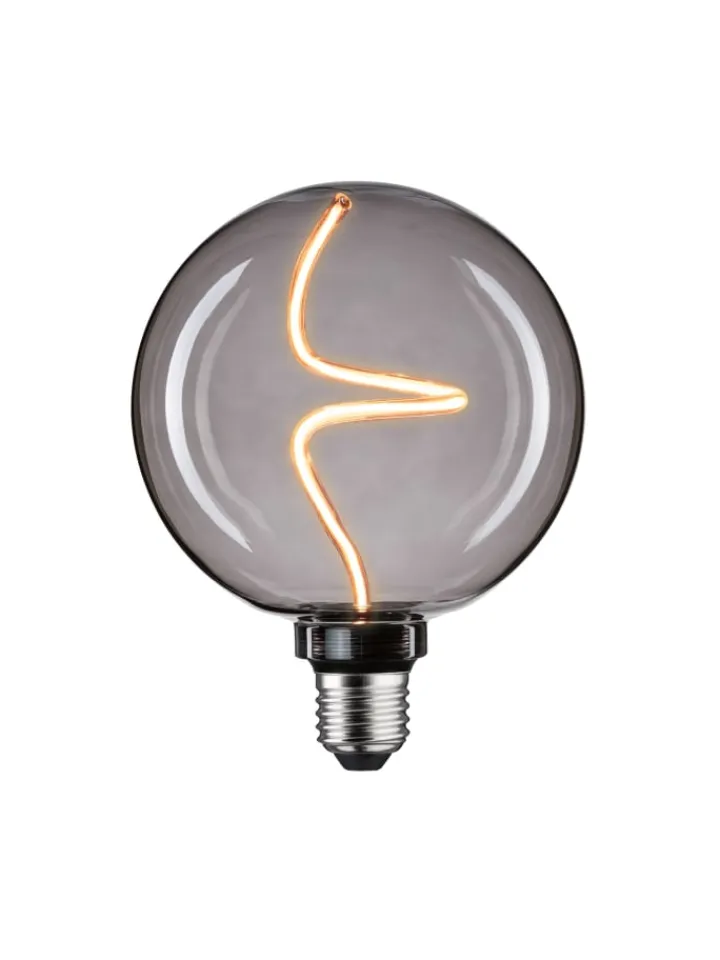 paulmann Leuchtmittel<Floating Shine Standard 230V LED Globe E27 150lm 4W 1800K dimmbar Rauchglas