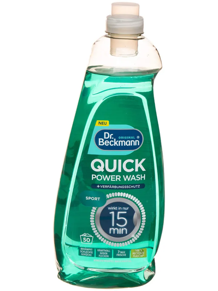 Dr. Beckmann Putz- & Waschutensilien<Flüssigwaschmittel "Sport Quick Power Wash", 1,6 l