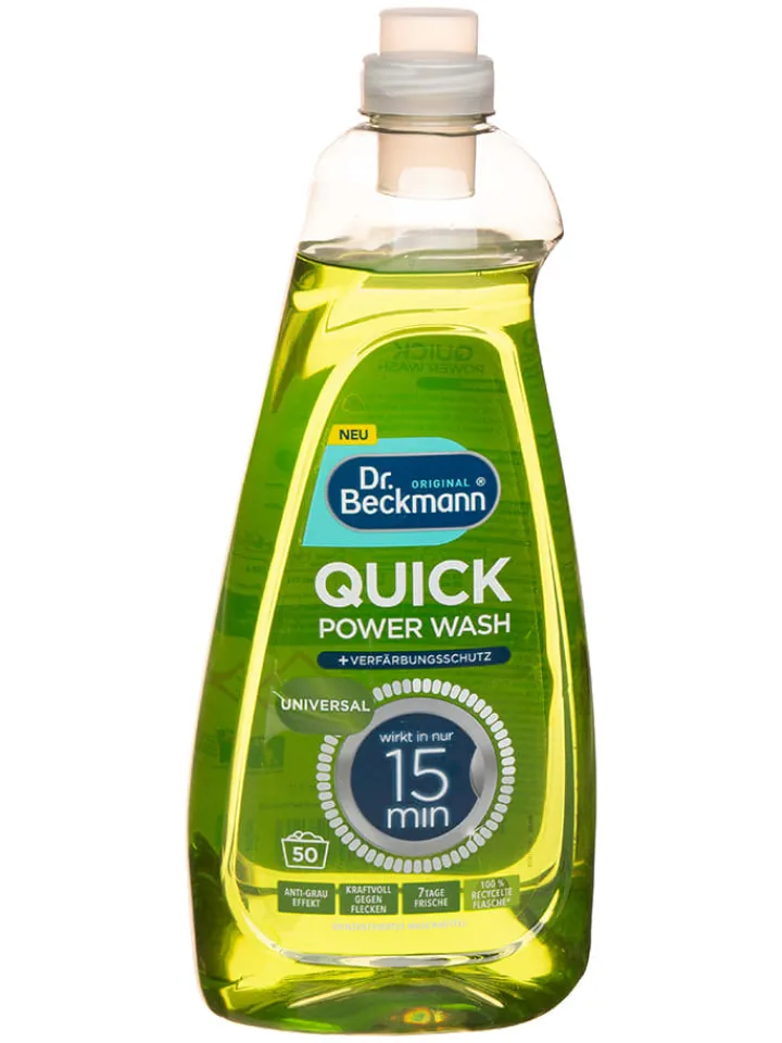 Dr. Beckmann Putz- & Waschutensilien<Flüssigwaschmittel "Universal Quick Power Wash", 1,6 l