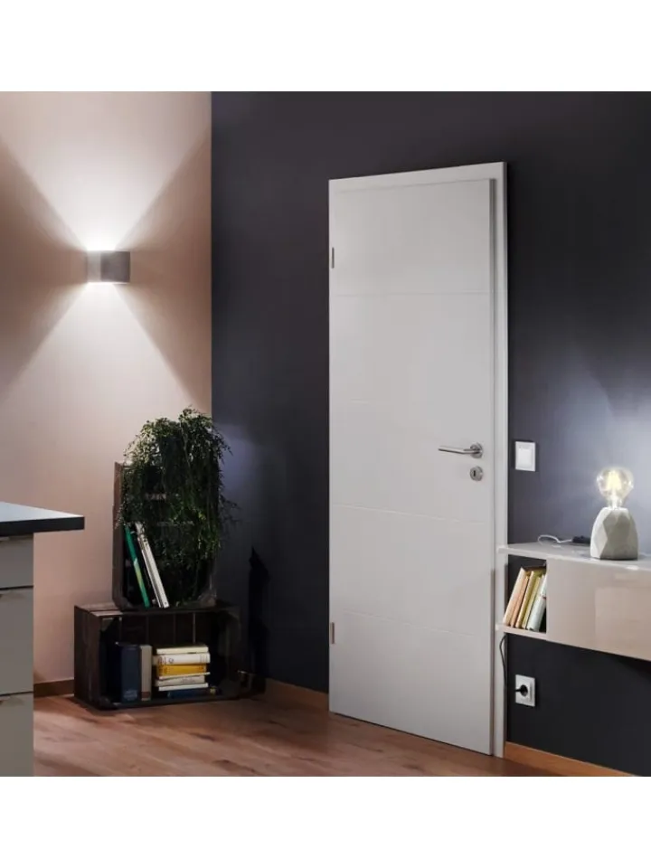 s.LUCE Wandleuchten<Flurlampe Plinth Beton in Grau