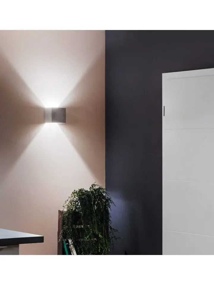 s.LUCE Wandleuchten<Flurlampe Plinth Beton in Grau