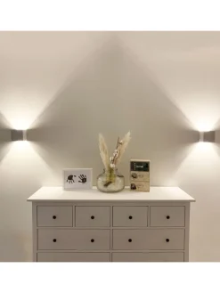 s.LUCE Wandleuchten<Flurlampe Plinth Beton in Grau