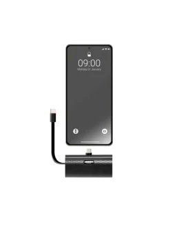 Wisam® Tv & Audio<FORCELL Powerbank 5000mAh USB-C PD 20W Schwarz