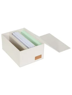 STORE IT Kisten & Körbe<Fotobox ''Premium'' in Creme - (B)31 x (H)8 x (T)25 cm