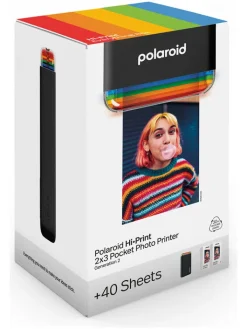 Polaroid Foto & Video<Fotodrucker "Hi Print 2×3 Gen2" in Schwarz