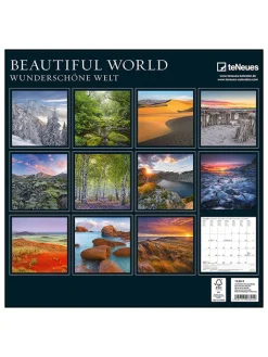 NEUMANNVERLAGE Büro- & Schulbedarf<Fotokalender "Beautiful World 2022"