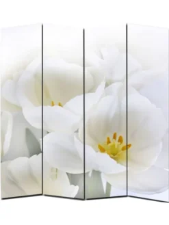 MCW Paravents<Foto-Paravent Bagheria, 180x160cm, Orchidee