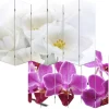 MCW Paravents<Foto-Paravent Bagheria, 180x240cm, Orchidee