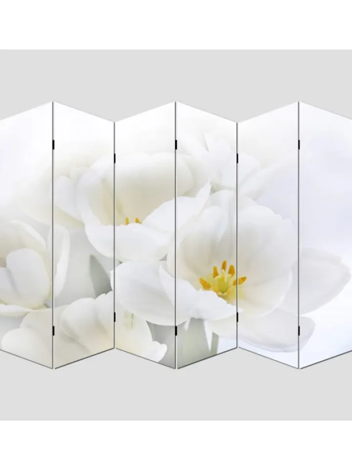 MCW Paravents<Foto-Paravent Bagheria, 180x240cm, Orchidee