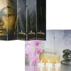 MCW Paravents<Foto-Paravent Buddha, 180x200 cm